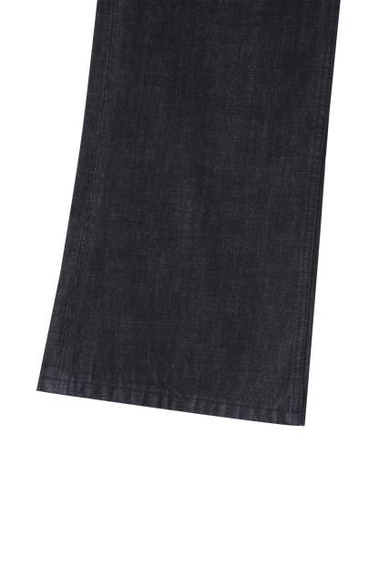 Raw Bootcut Denim Black