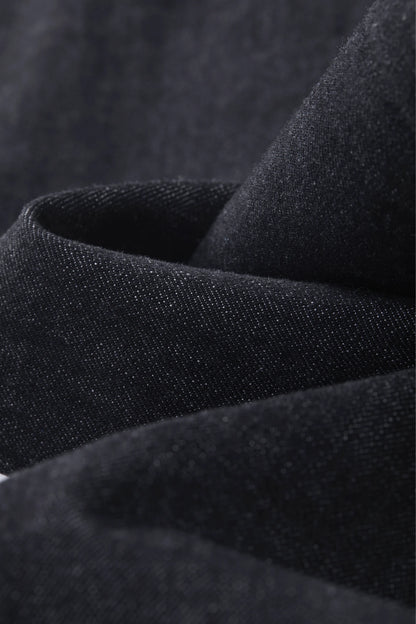 Raw Bootcut Denim Black