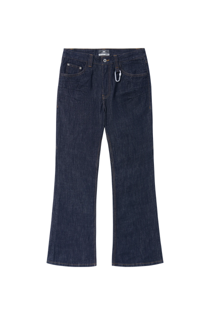 Raw Bootcut Denim Blue