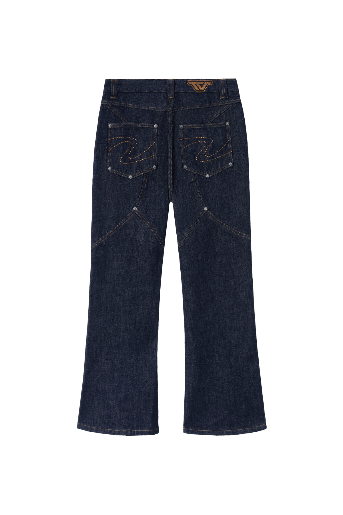 Raw Bootcut Denim Blue