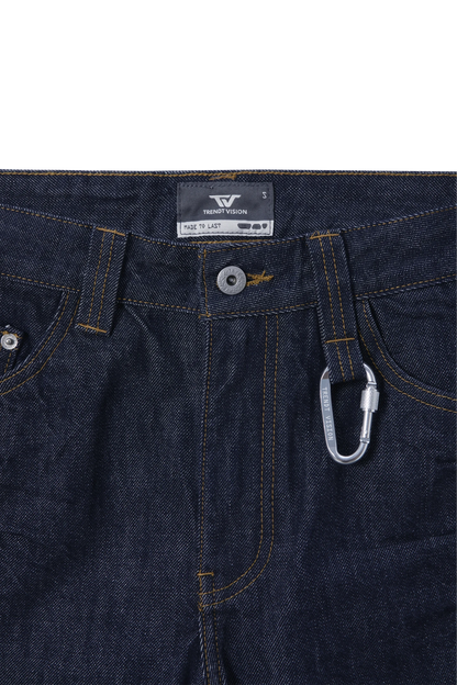 Raw Bootcut Denim Blue