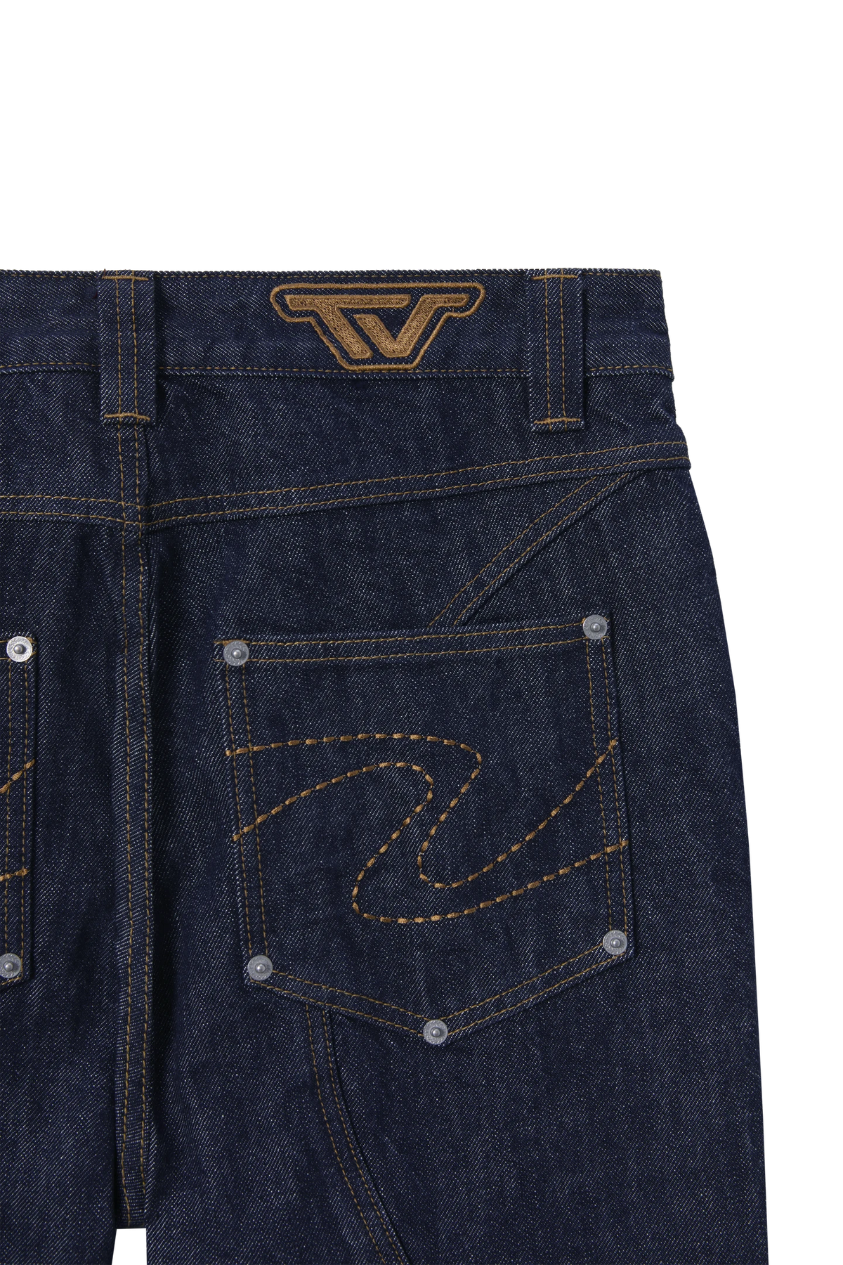 Raw Bootcut Denim Blue