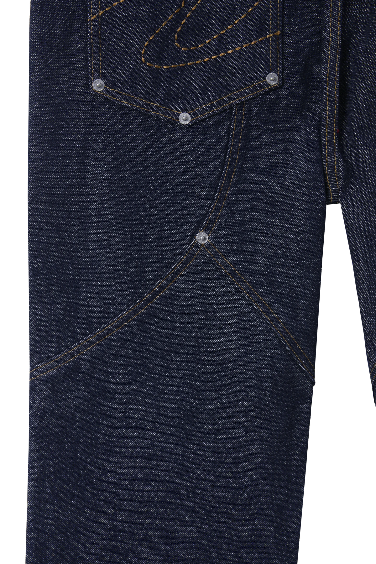 Raw Bootcut Denim Blue
