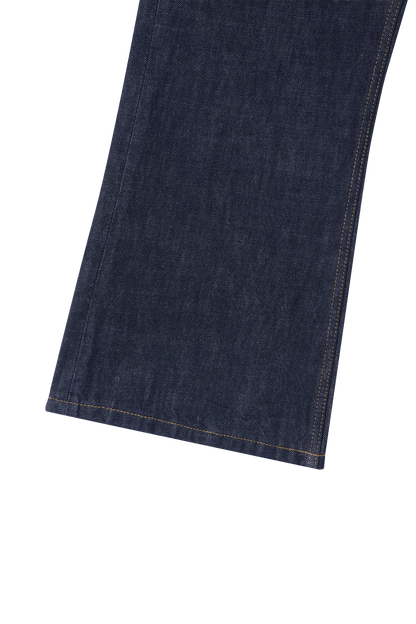 Raw Bootcut Denim Blue