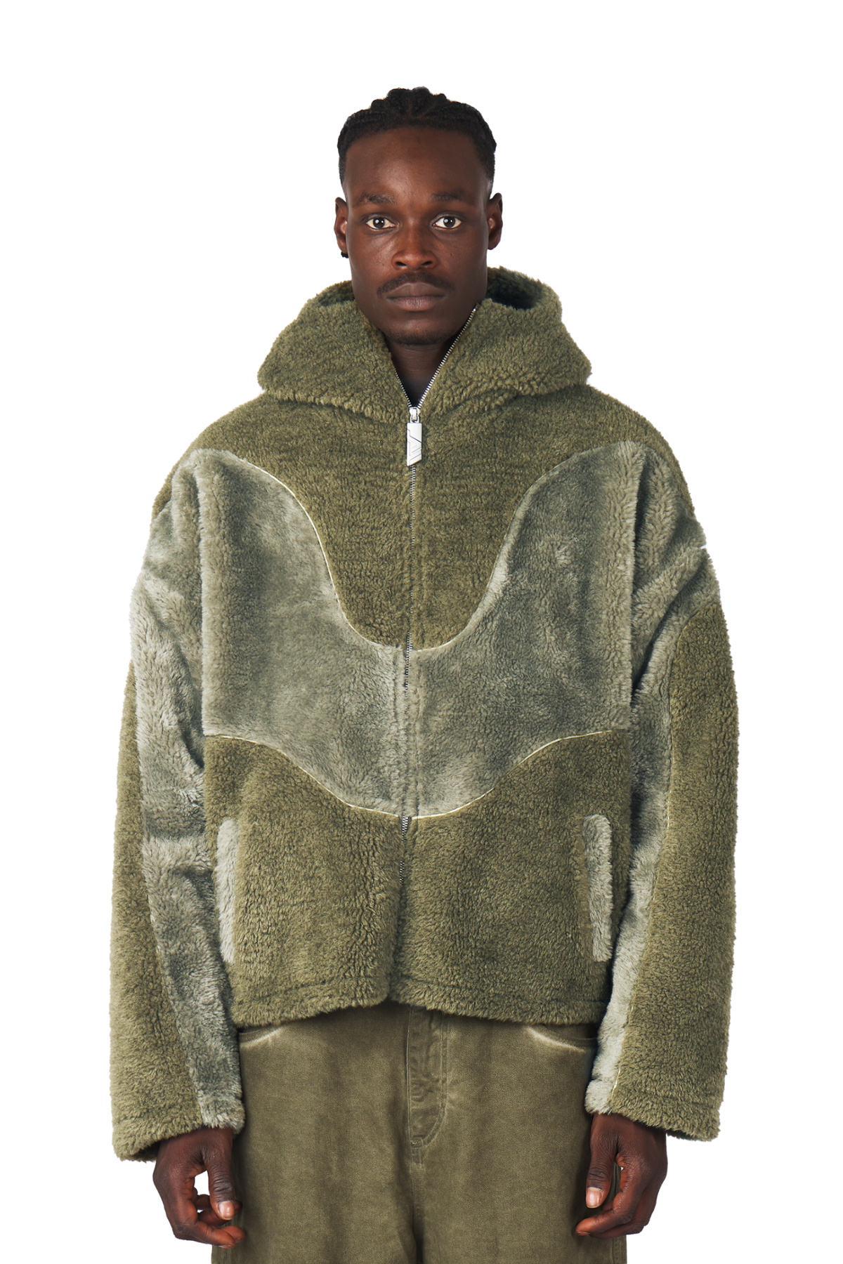 Burnt Olive Fleece Jacket – Trendt Vision