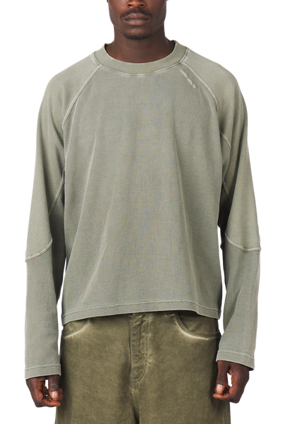 Burnt Olive Waffle Longsleeve – Trendt Vision