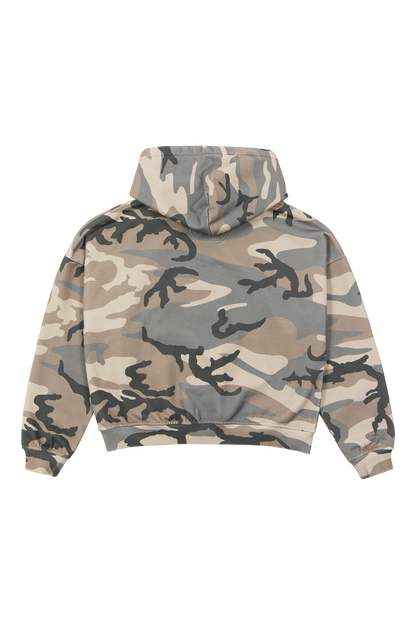 Camo Zip Hoodie
