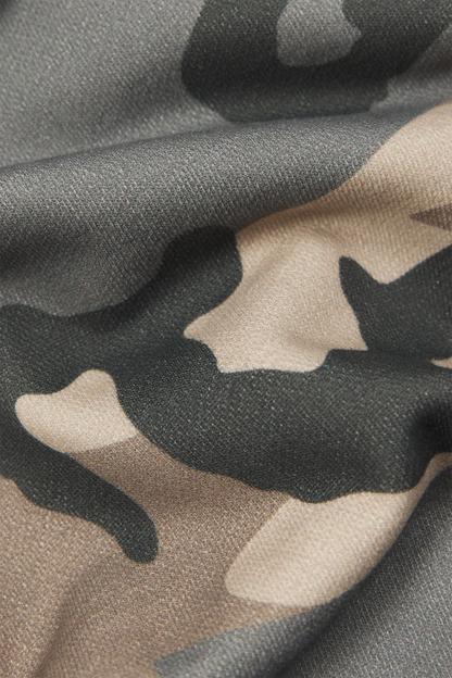 Camo Zip Hoodie