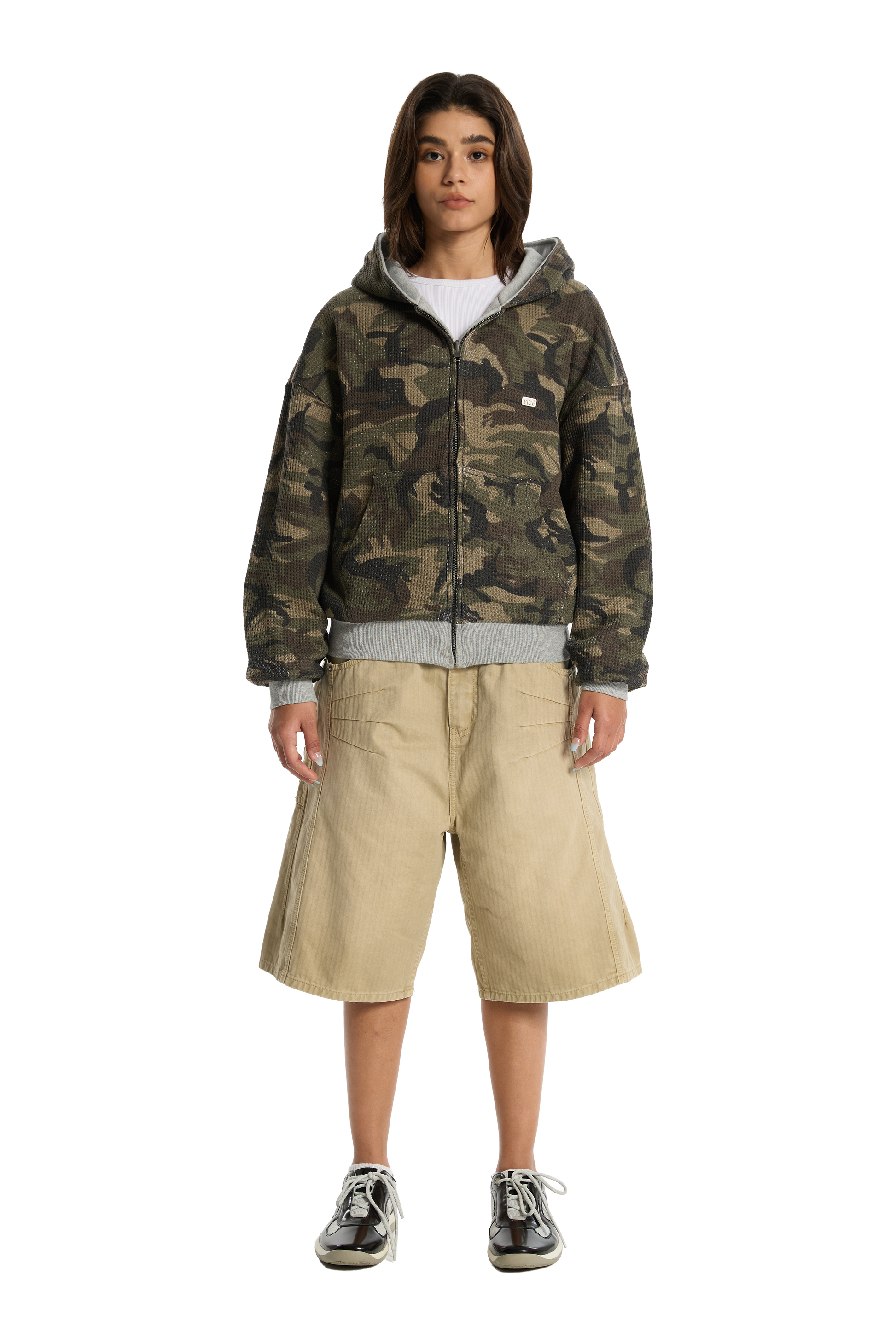 Reversible Camo Zip-Hoodie – Trendt Vision
