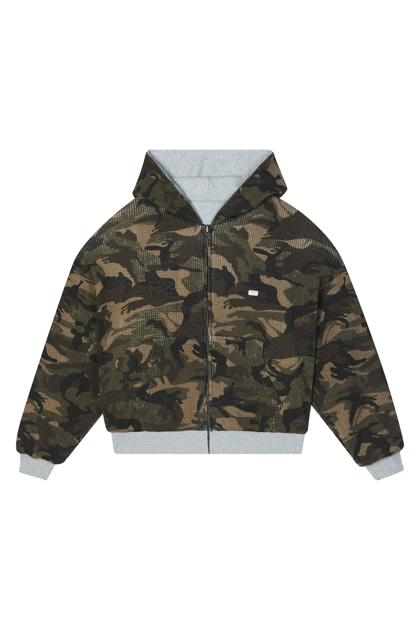 Reversible Camo Zip-Hoodie