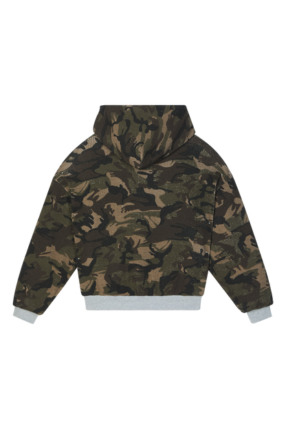 Reversible Camo Zip-Hoodie