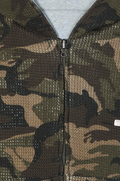 Reversible Camo Zip-Hoodie