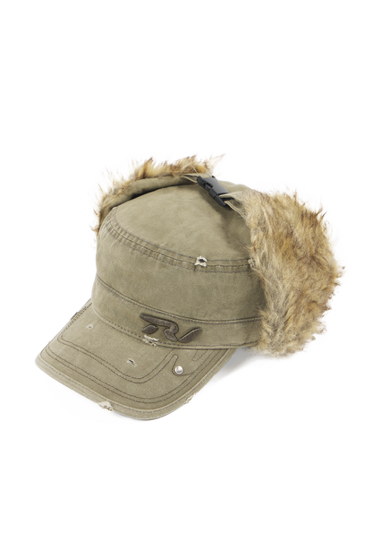 Olive Fur Cap (Archive) – Trendt Vision Olive Fur Cap (Archive) – Trendt Vision