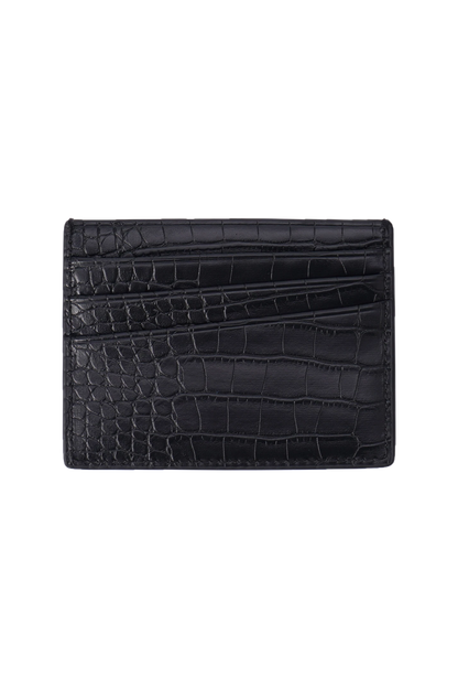 Croco Cardholder Black – Trendt Vision