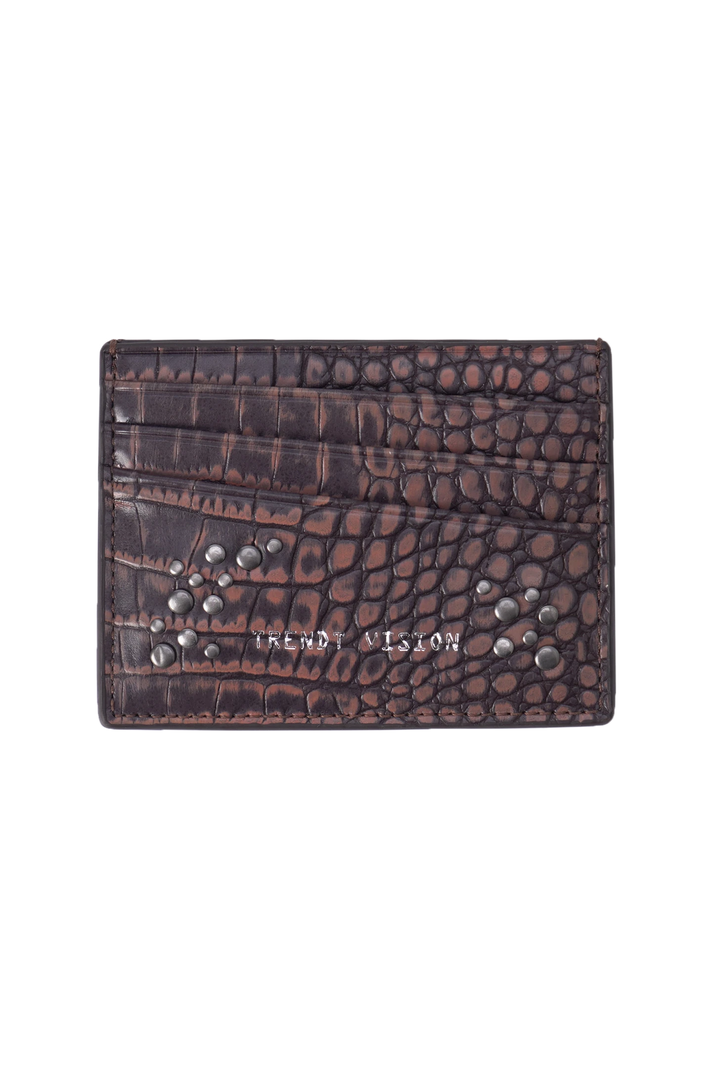 Croco Cardholder Black – Trendt Vision