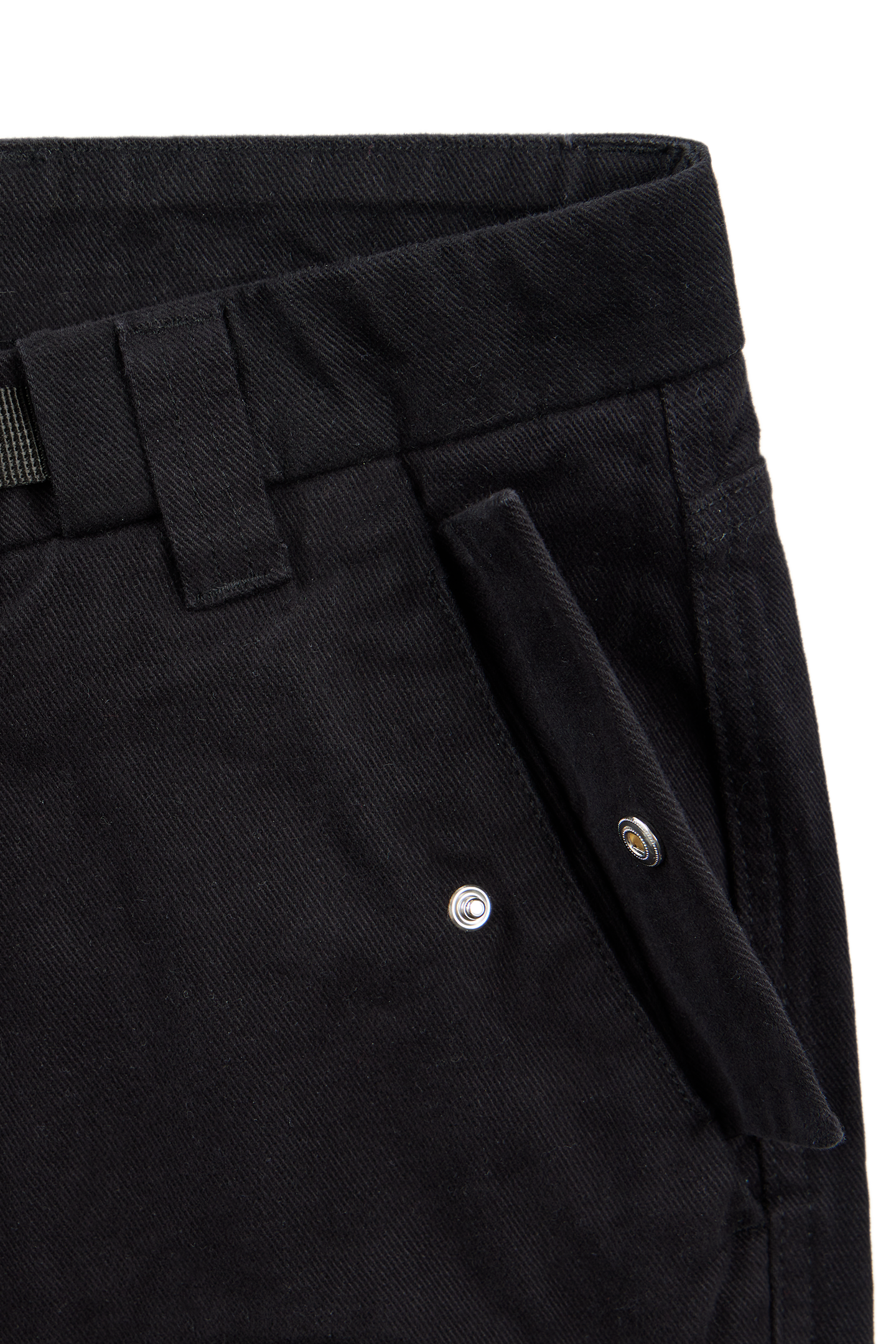 Black Net Cargo Pants 2.0