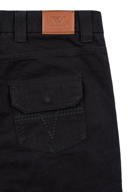 Black Net Cargo Pants 2.0