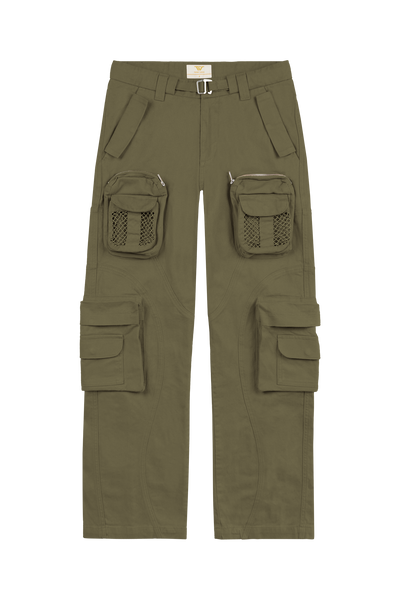 Green Net Cargo Pants 2.0 – Trendt Vision