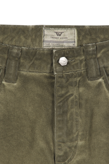 Burnt Olive Cargo Pants