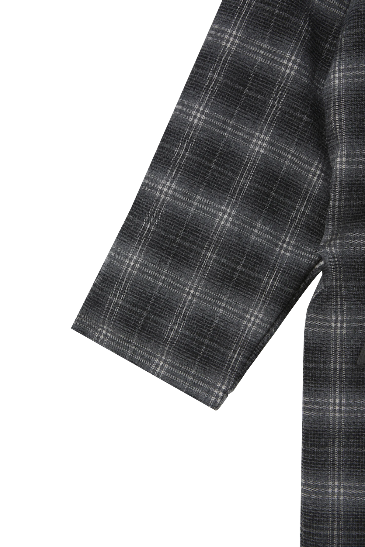 Reversible Plaid Trench Coat