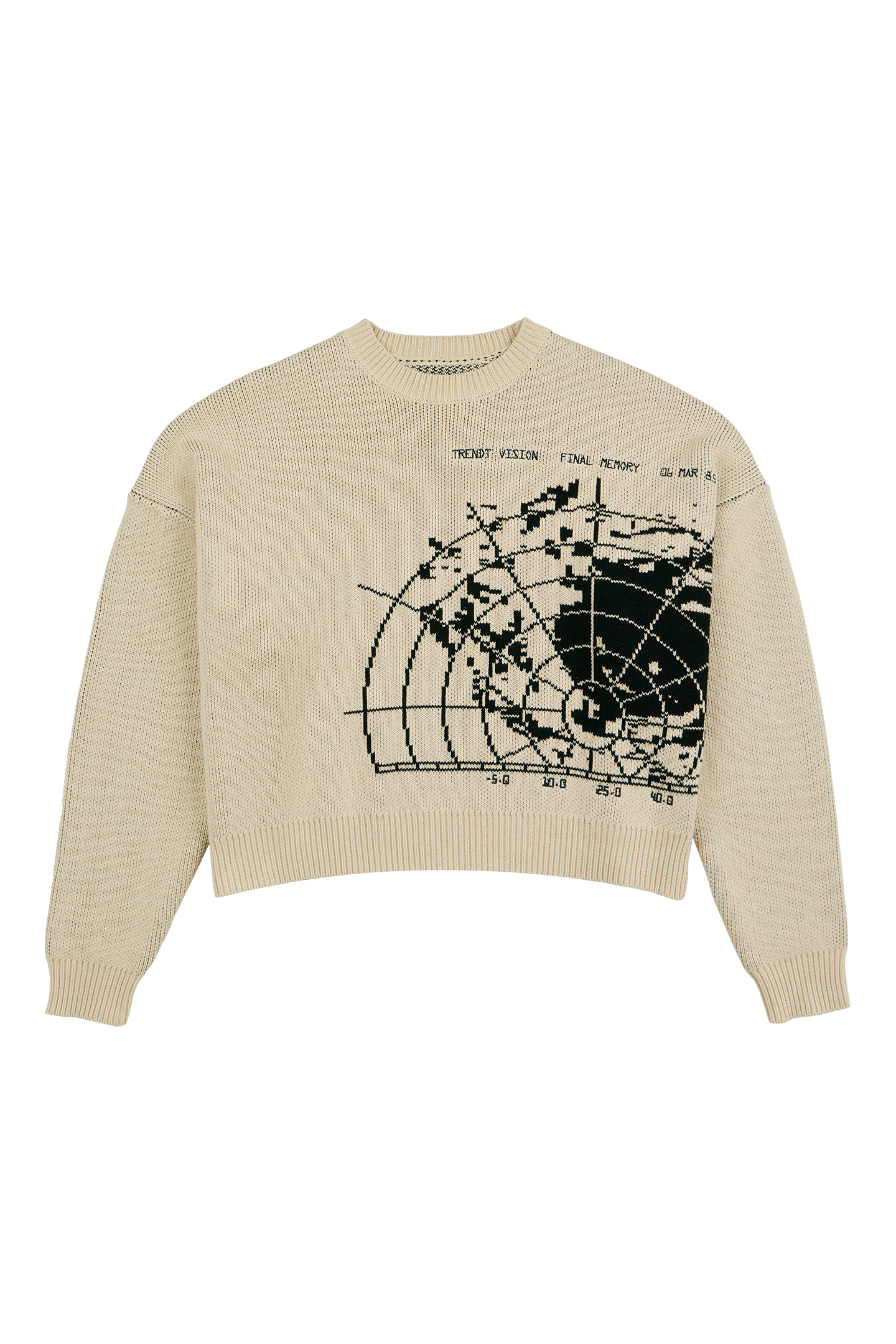 Beige Radar Knit