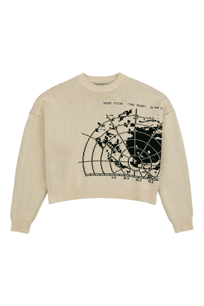 Beige Radar Knit
