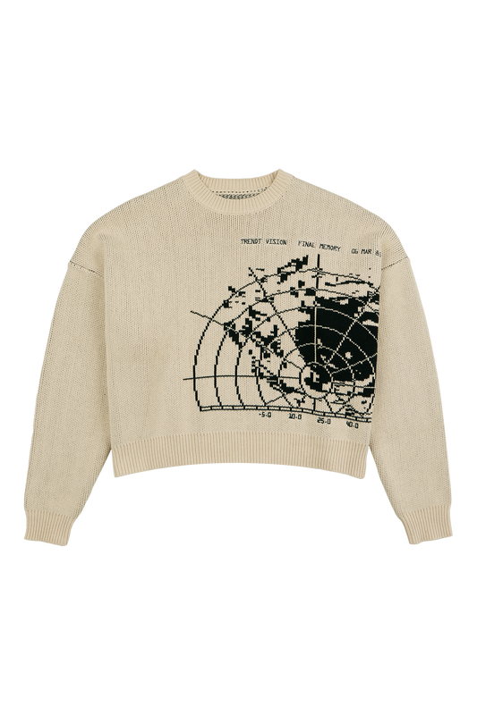 Beige Radar Knit