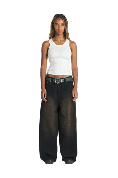 Croco Belt Green