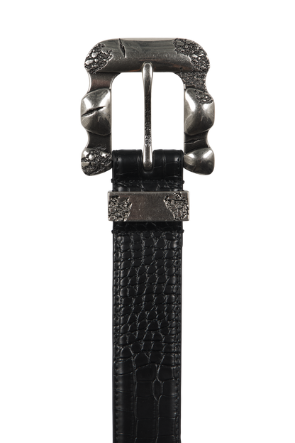 Croco Belt Black