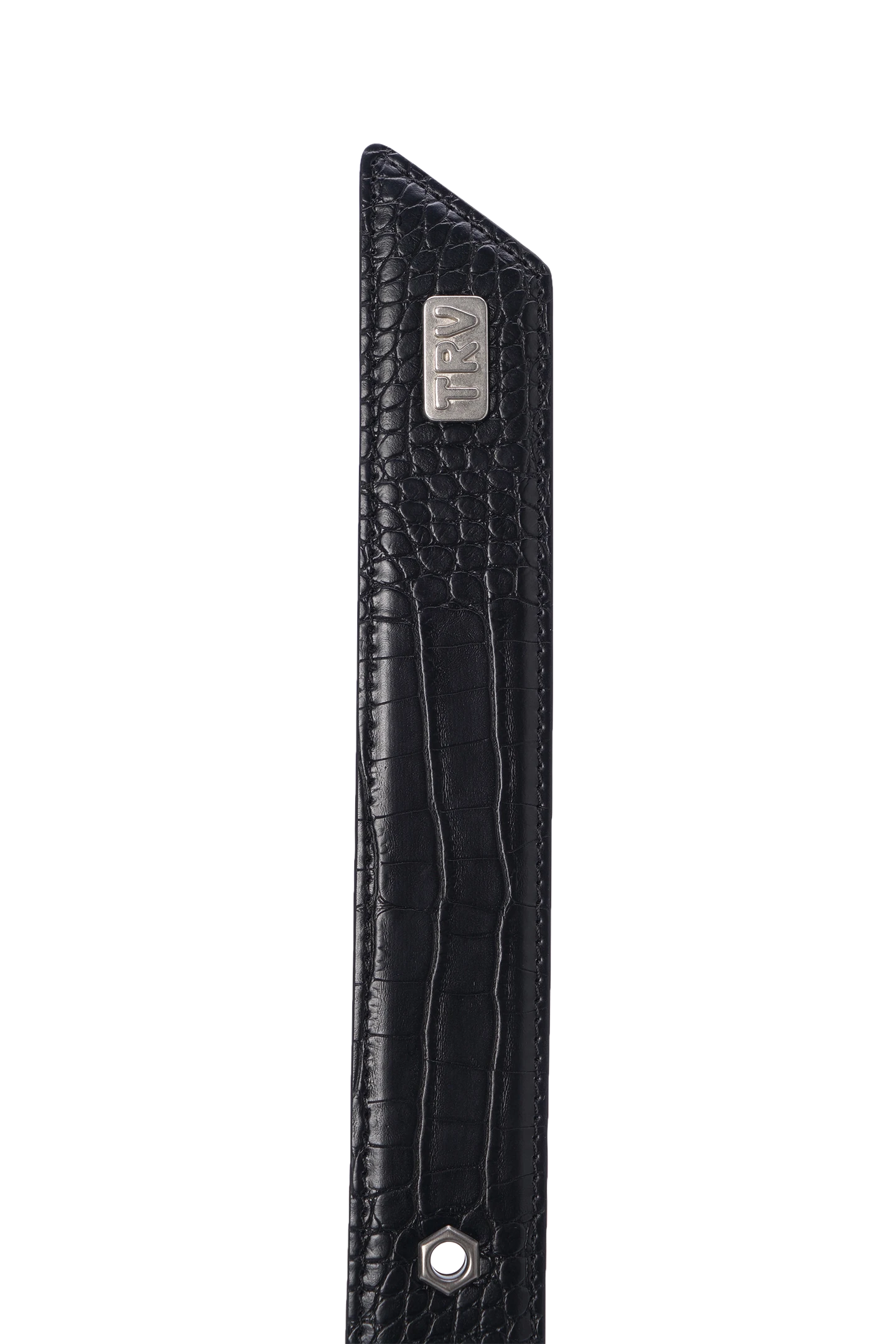 Croco Belt Black V2 – Trendt Vision