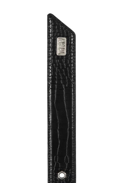 Croco Belt Black