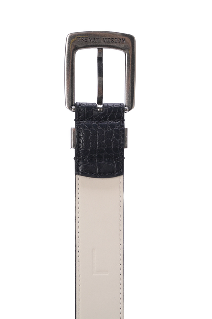 Croco Belt Black V2 – Trendt Vision Croco Belt Black V2 – Trendt Vision