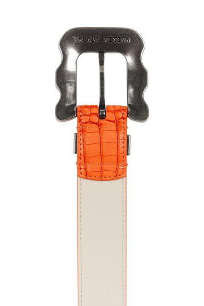 Croco Belt Orange