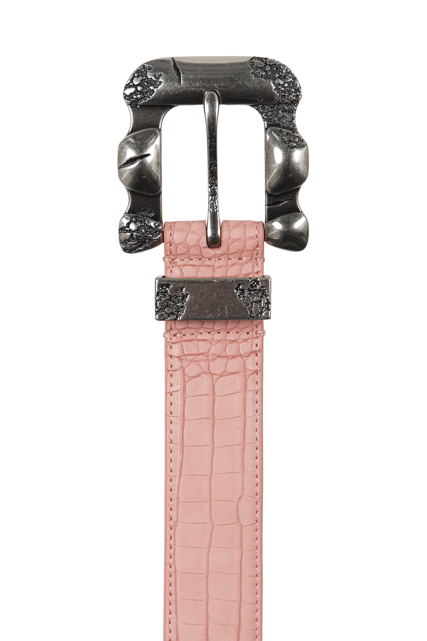 Croco Belt Pink
