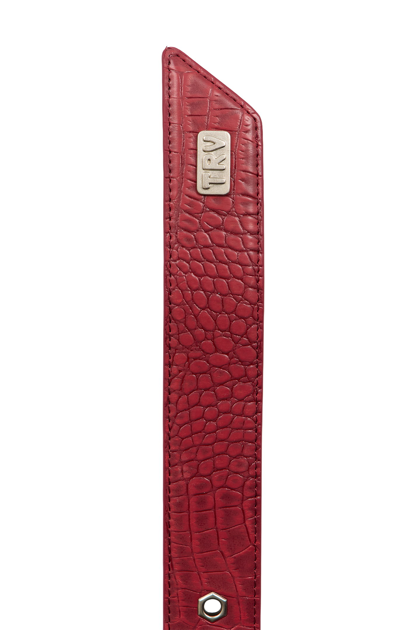 Croco Belt Red
