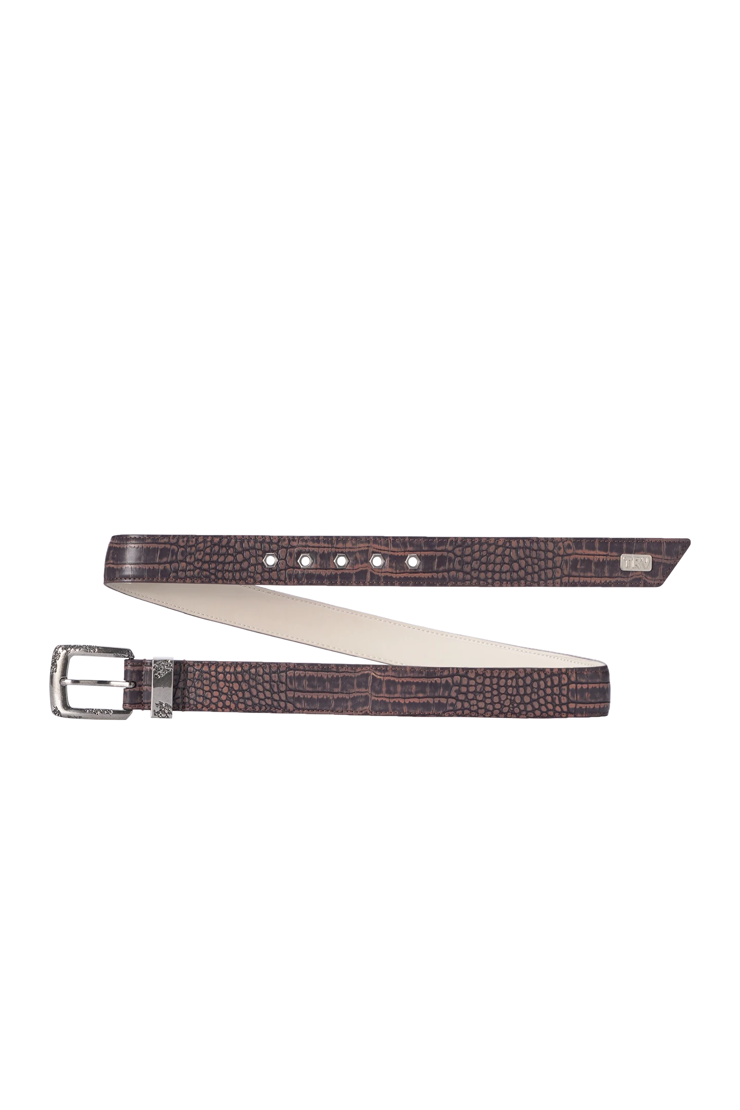 Croco Belt Black V2 – Trendt Vision
