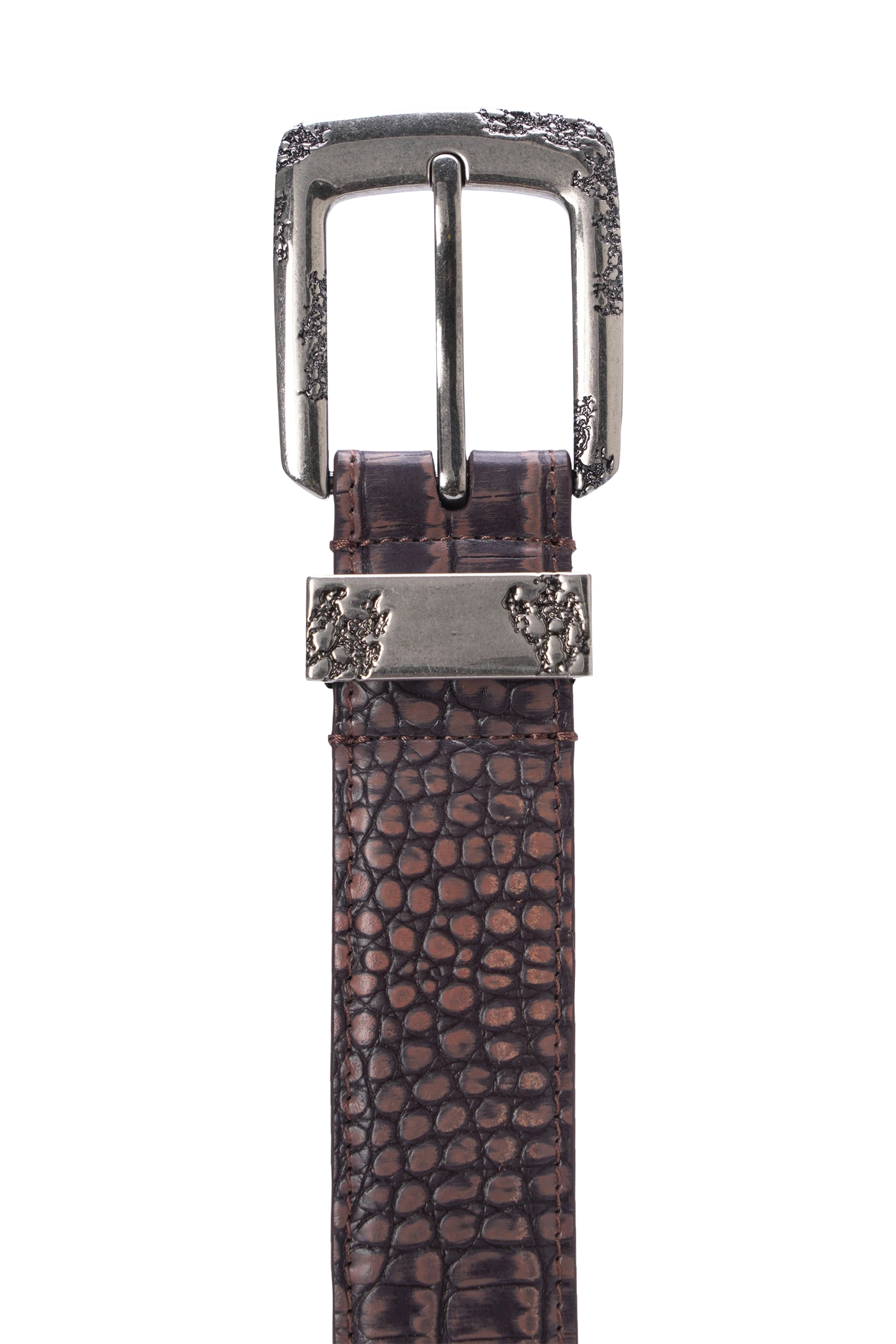 Croco Belt Brown V2 – Trendt Vision Croco Belt Brown V2 – Trendt Vision