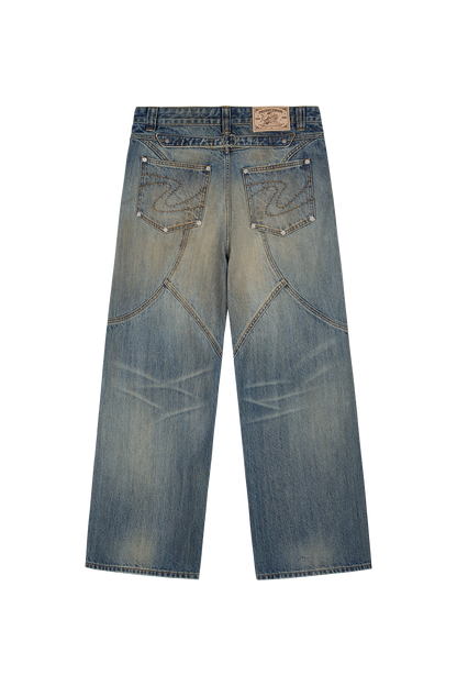 Scar Denim Sand Blue