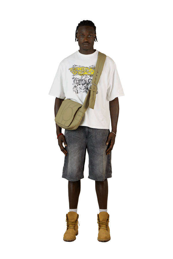 Olive Puffer Bag