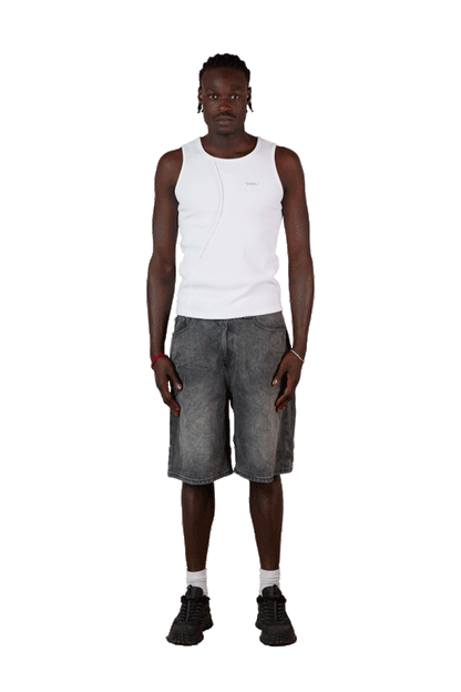 After Life White Tank Top