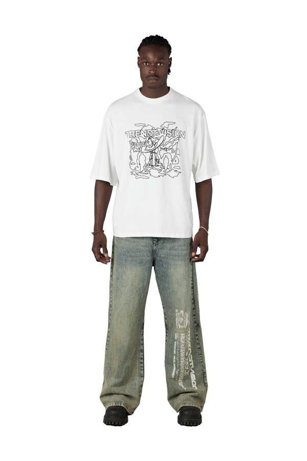 White Satelite Tee