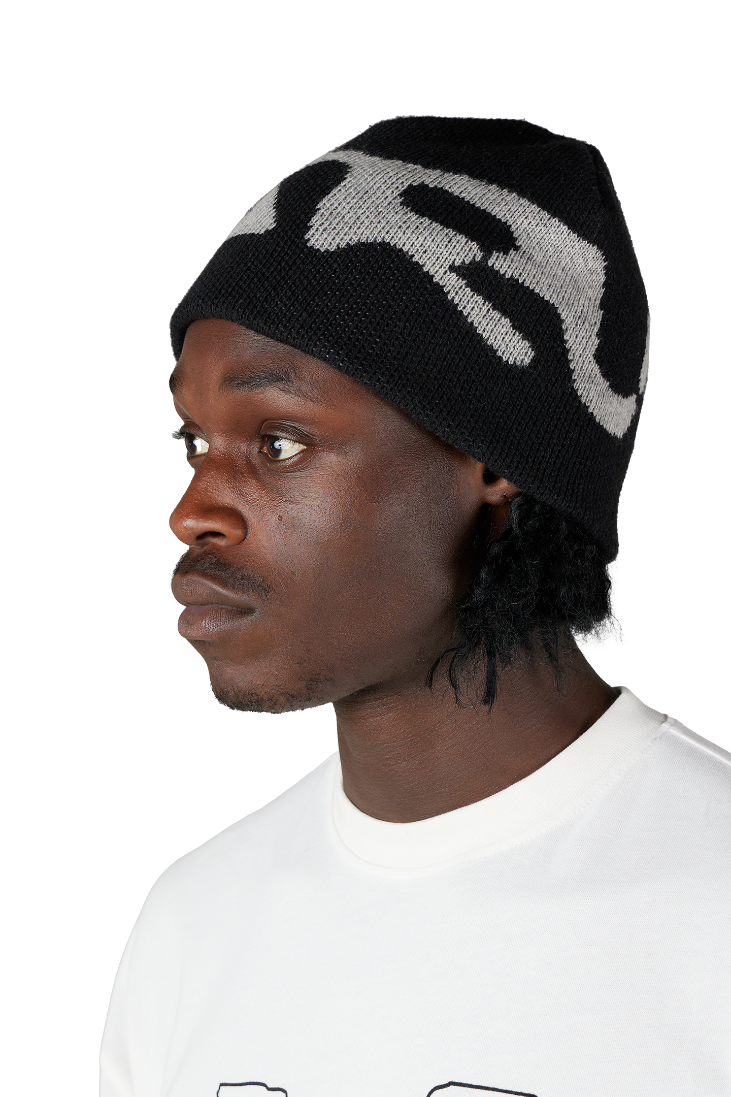 Black Logo Beanie