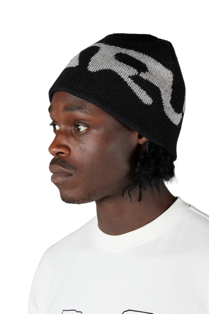 Black Logo Beanie