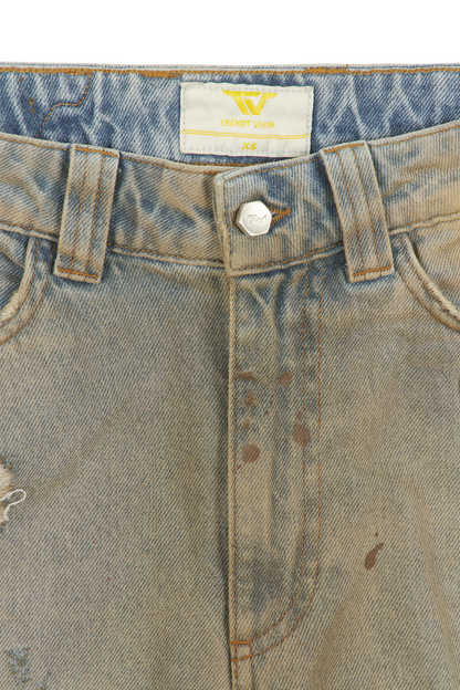 Construction Denim Jeans