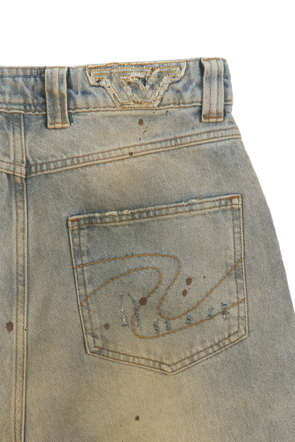 Construction Denim Jeans