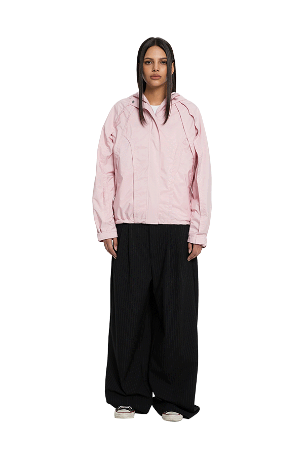 Water Reactive Reptile Jacket Pink