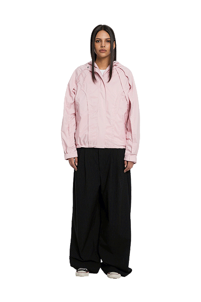 Water Reactive Reptile Jacket Pink