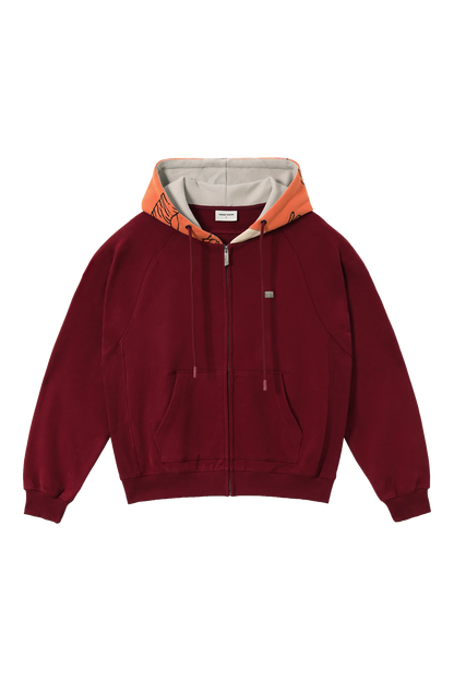 Flag Zip-Hoodie