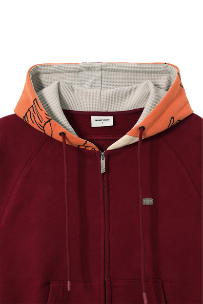 Flag Zip-Hoodie