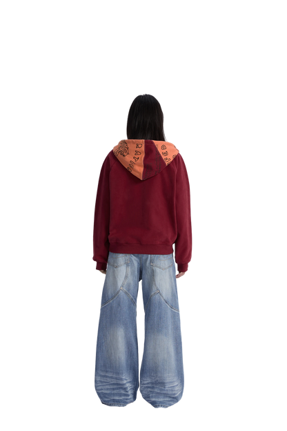 Flag Zip-Hoodie